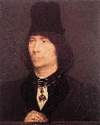 Hans Memling Portrait of Antoine, bastard of Burgundy oil painting on canvas